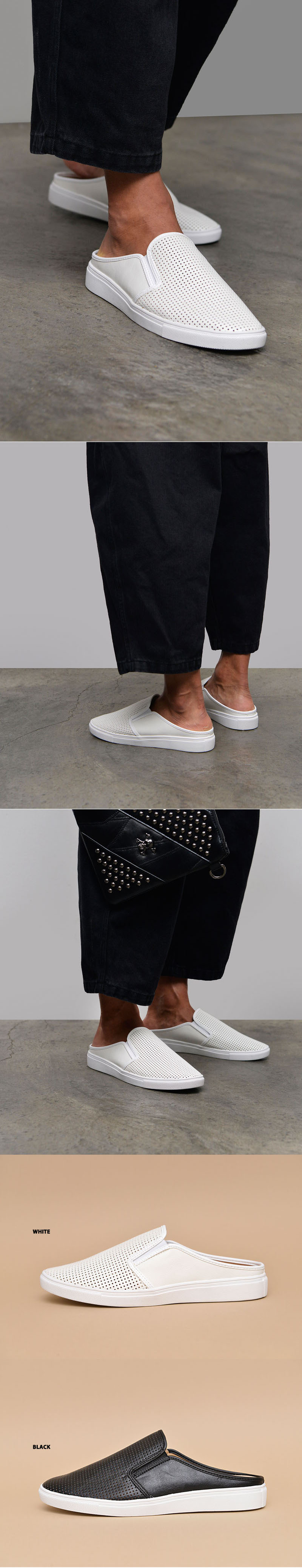 Backless hot sale slip ons